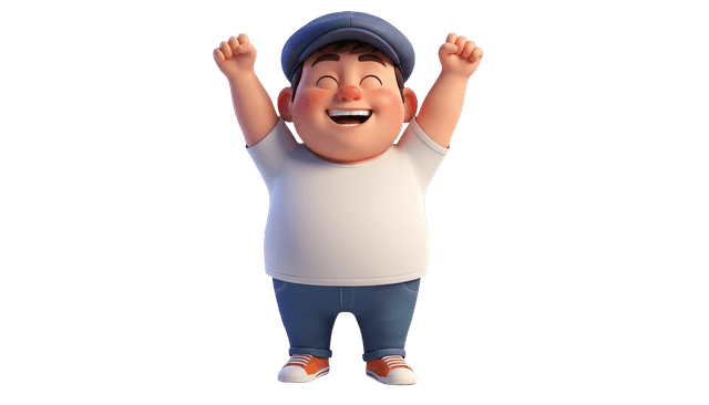 Bob celebrating your progress